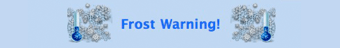 Frost Warning